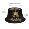 oly-d054f8f9973c26a277f63d1433448013 Wholesale Reversible Fisherman Hat with Crown Pattern Stylish Sun Protection Hat for Everyday Use