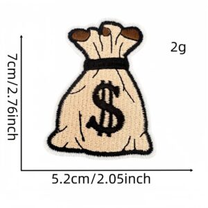 Dollar series cloth stickers 12 #