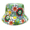 oly-d0b069d01b34fc4d051eb2fd578924b4 Wholesale Rhinestone Flower Bucket Hat Stylish Sun Protection Hat for Outdoor Casual Use