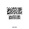 Wholesale 8pcs Retro Floral Rainbow Zebra Stripe Heart Bow Vehicle Beverage Vessel Perfume Gem Texture Decor Mini Cup Keychain Sticker OLY Exclusive