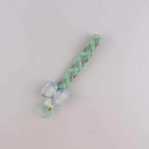 Blue and green bow