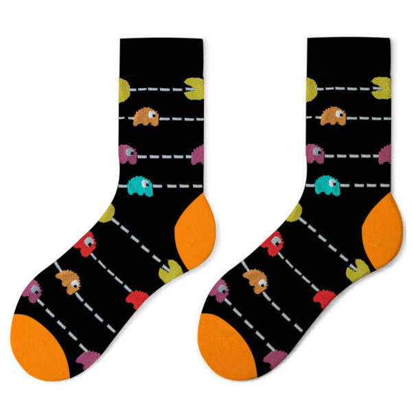 oly-d0f90987f46a4bc548019ccdd6ce0f5e Wholesale Stylish Game Series Mid-Calf Socks Unisex Everyday Casual Socks