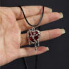 Wholesale Heart Lock Pendant Necklace Trendy Alloy Jewelry Fashion Accessory Gift