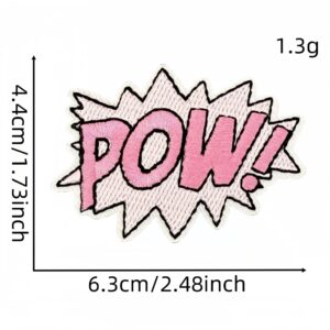 Pink series cloth stickers 26 #
