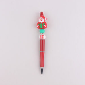 Santa green gift