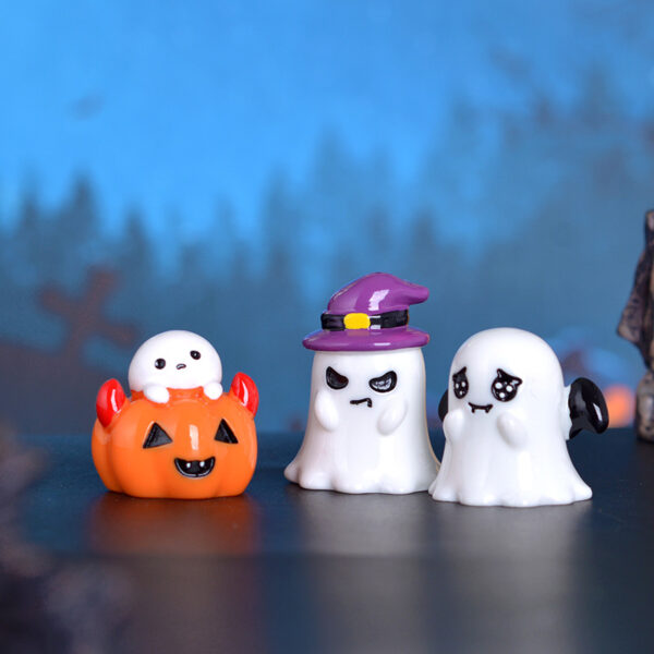 oly-d146188468e9916d29fb9764d9ca9156 Wholesale Halloween Wizard Ghost Series Resin Ornament Decorative Gift