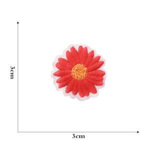 Self-adhesive Daisy Red 3cm