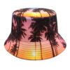 oly-d16d962b81f5c63260beda49231fb0e3 Wholesale Chic Coconut Tree Print Fisherman Hat Sunscreen Beach Hat for Travel, Fashion Accessory