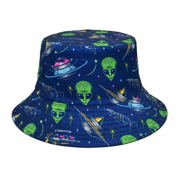 Wholesale Pattern Bucket Hat Trendy Sun Protection Hat Chic Fashion Accessory for Boutique Resale