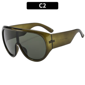 C2-olive framed green slices