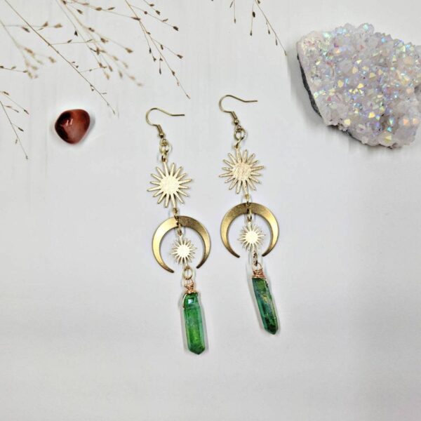 oly-d19fb98a85bbb34dc1db3b23728fc2e8 Wholesale Moon Sun Design Alloy Earrings Trendy Fashion Accessory Gift for Party
