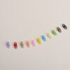 oly-d1a149d0c4cf5a48c0a3cc21377238a2 Wholesale Stylish Mixed Color Alloy 8 Shaped Buckle Connector for DIY Phone Keychain Craft Supply