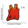 oly-d1a683c5ad6258159aec4f53db3feec6 Wholesale Basketball Sports Embroidery Patch Stylish Fashion Accessory for DIY Clothing Decoration Boutique Resale