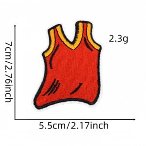 Basketball cloth stickers 20#