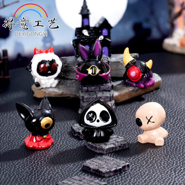 oly-d1acf10467cebd8152e6479a4ab89c1d Wholesale Resin Halloween Miniature Figurines Dark Fairy Tale Decor DIY Accessory for Party Gift