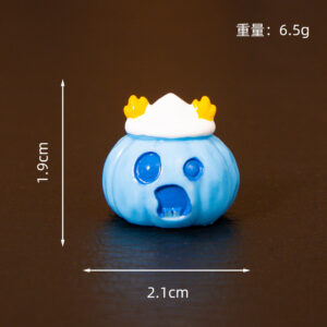 Blue ghost pumpkin