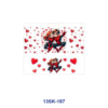 oly-d1e1c6fc0f40e484372d0efe8e88b5b3 Wholesale 8pcs Romantic Cartoon Mini Cup Keychain Sticker