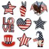 oly-d1e881f6e2c0e2bfeed25f1e6bf289b2 Wholesale Stylish Embroidered Five-Point Star Flag Patch - DIY Accessory for Decor