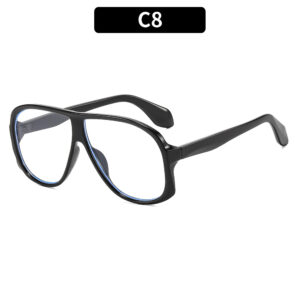 C8-black frame white film