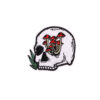 oly-d20bef1f5844161379453b8da9c94c21 Wholesale Polyester Thread Undead Skeleton Patch - Fashion Decorative Accessory for Boutique Gift