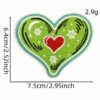Wholesale Christmas Embroidered Patch Green Cartoon Series for DIY Clothing Decoration Decorative Accessories