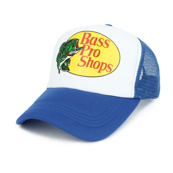 Wholesale Fishing Baseball Cap with Mesh Sun Visor Trendy Summer Hat for Men Women