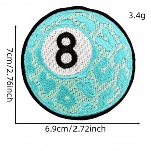 No. 8 billiard cloth sticker 14 #
