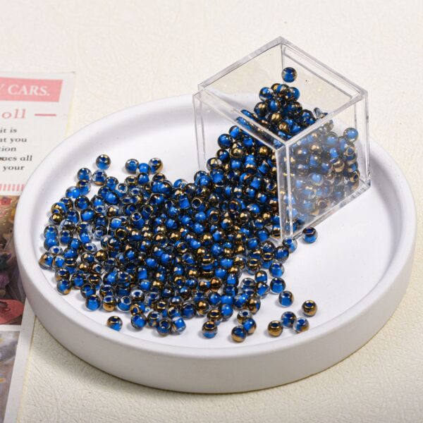 oly-d27dd6f24065387a04aa81645acfd4e4 Wholesale Trendy Red Black Electroplated Acrylic Beads 4mm Round Spacer Beads for DIY Jewelry Phone Strap Bag Chain Accessory