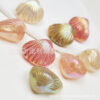 oly-d2879756793968e3e4feed4766914f80 Wholesale Colorful Acrylic Scallop Beads for DIY Jewelry Keychain Bag Charm Car Accessory Resale