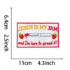 oly-d292032177437b3b7e6f4cd133147d44 Wholesale Embroidered Faith Patch Polyester Iron-On DIY Fashion Accessory