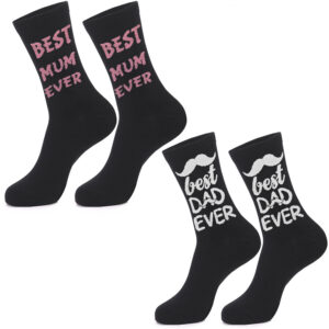 Wholesale Cotton Casual Socks for Mom and Dad Trendy Gift Socks