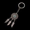 Wholesale Alloy Dreamcatcher Keychain Pendant Lovable Wind Style Trendy Decorative Accessory for Couples Gift