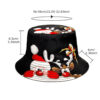 oly-d2ba80beac40352c15862f4da42a25d4 Wholesale Santa Claus Pattern Fisherman Hat Fashion Accessory Gift for Resale