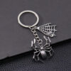 Wholesale Gothic Spider Web Keychain Bag Charm Dark Fashion Accessory Gift
