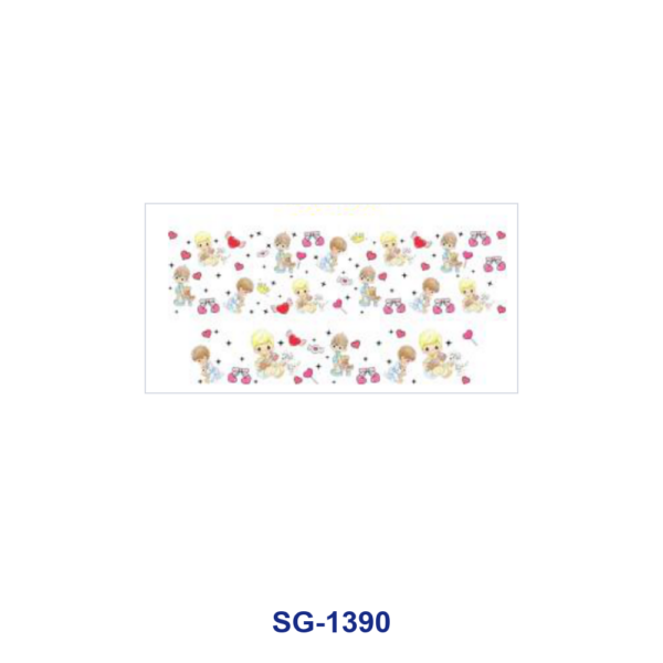 oly-d2db9d1fadc035e50c640a74f45bedcc Wholesale 8pcs Mixed Cute Cartoon Doll Skull Sport Animal Print 3oz Cup Stickers Wrap OLY Exclusive