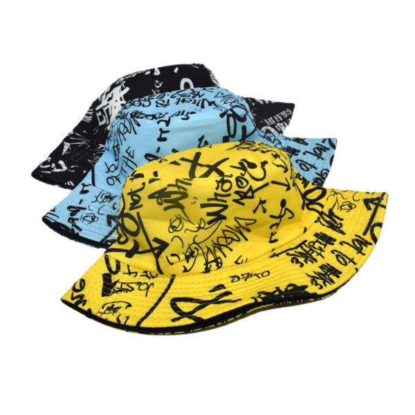 oly-d2f99b0862ac3d0a46fe0b10ec8e90e6 Wholesale Trendy Alphabet Print Fisherman Hat Casual Sun Protection Fashion Accessory for Outdoor Travel Gift Boutique