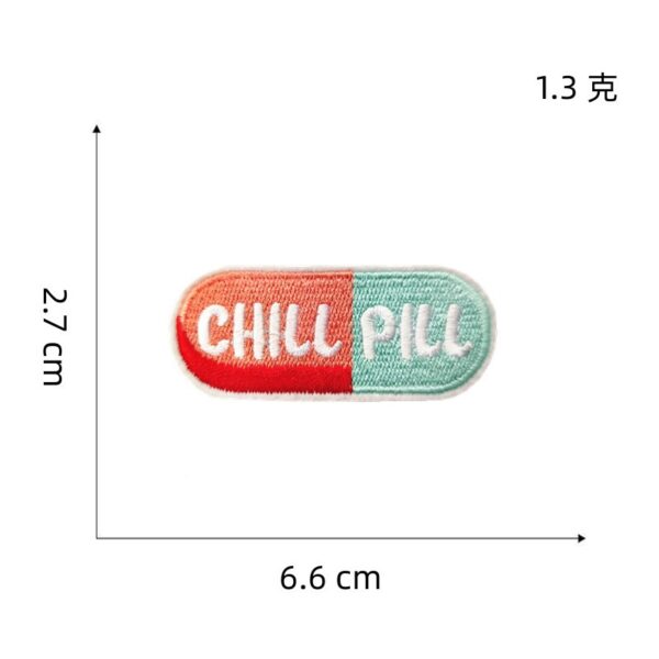 oly-d30639b0643ed033180b6eba606c81b7 Wholesale Polyester Thread Iron-On Embroidered Love Patch for Clothing Decoration