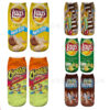 Wholesale 3D Printed Food Chip Pattern Socks - Trendy Fashion Accessory Gift for Unisex