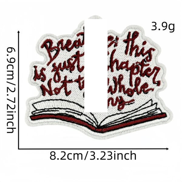 oly-d30ad275d2f14f16b409b601dbc1f4e5 Wholesale Bohemian Style Inspirational Slogan Embroidered Patches Set of 12 Fashion Iron On Appliques for DIY Clothing Decor
