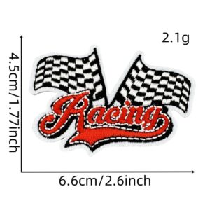Racing cloth stickers 20#