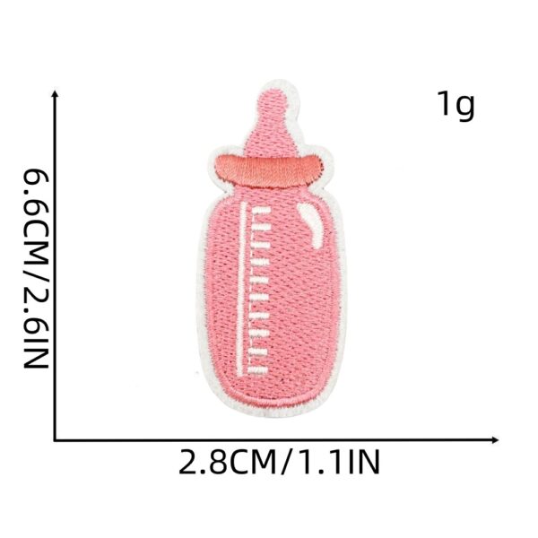 Wholesale Baby Girl Pacifier Clip with Polyester Embroidery Decorative Fashion Accessory for Gift or Resale