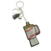 oly-d3364d0700b7297bf2ff84889a5deb98 Wholesale Zinc Alloy Rhinestone Keychain Rugby Keychain Wedding Gift