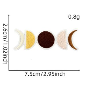 Solid color bohemian cloth patch 7#