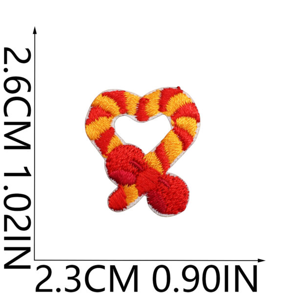 oly-d33b546ffb0251d4c4913d878472e6c6 Wholesale Korean Style Black Cat Embroidery Patches - Hamburger Fries Balloon Design, Polyester, for Clothing Decoration, Fashion Accessory