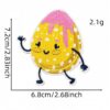 oly-d34f31e5faf110f277698a23bea59d05 Wholesale Easter Egg Rabbit Embroidered Iron On Patch Polyester Thread DIY Baggage Accessory