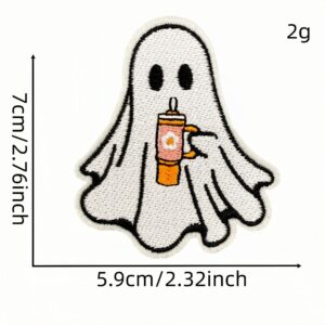 White ghost cloth sticker 16 #