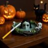 Wholesale Halloween Ghost Skull Resin Figurine Decorative Ashtray Home Decor Gift for Resale