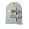 Wholesale Acrylic Starfish Shell Hair Clips Ocean Design Hair Accessory for Everyday Styling