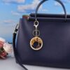 oly-d3ab8927813340ecf83d8fe488f3f642 Wholesale Crystal Tree of Life Pendant Keychain Handmade Leather Key Ring Fashion Accessory Boutique Resale Gift