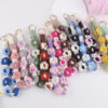 Wholesale Handmade Cotton Rope Keychain Korean Style Jewelry Accessory for Everyday Use